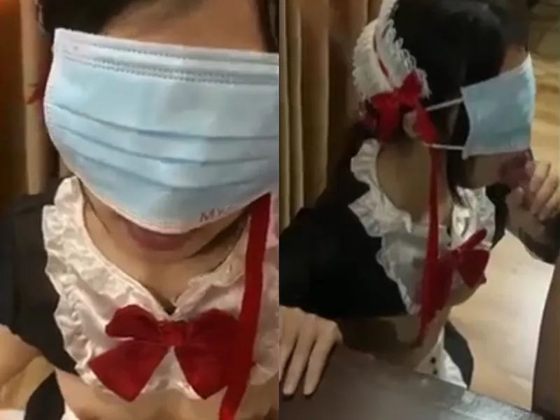 Cô bạn gái việt dâm cosplay nô lệ mút bú con thằng nhỏ điêu luyện
